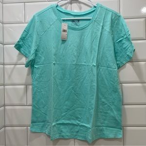 Seven7 Jeans Women’s Short Sleeve Crew Neck Tee. 1X. NWT.